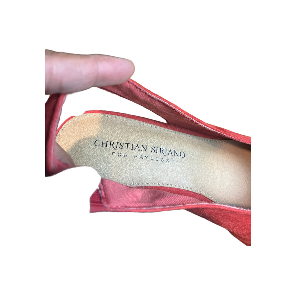 Christian Siriano For Payless Thick Heel Suede Shoes - Picture 9 of 11
